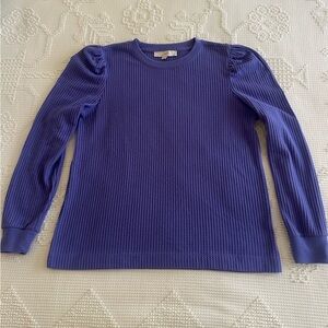 LOFT Textured Pullover